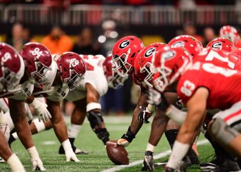Atlanta, GA - January 8, 2018 - Mercedes-Benz Stadium: The University of Alabama Crimson Tide versus the University of Georgia Bulldogs during the 2018 College Football Playoff National Championship game
(Photo by Phil Ellsworth / ESPN Images)