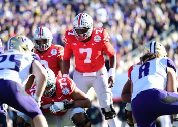 Pasadena, CA - January 1, 2019 - Rose Bowl: Dwayne Haskins Jr. (7) of the Ohio State University Buckeyes during the 2019 Rose Bowl presented by Northwestern Mutual
(Photo by Scott Clarke / ESPN Images)