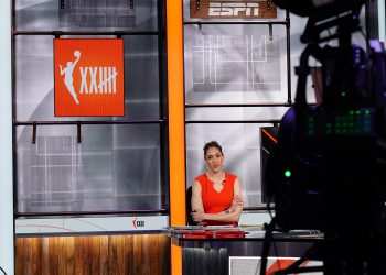 Bristol, CT - April 15, 2021 - Studio E: Rebecca Lobo during the 2021 WNBA Draft.
(Photo by Kelly Backus / ESPN Images)