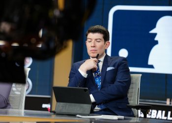 Bristol, CT - March 30, 2023 - Studio Y: Jeff Passan on the set of Baseball Tonight.
(Photo by Kelly Anne Backus / ESPN Images)