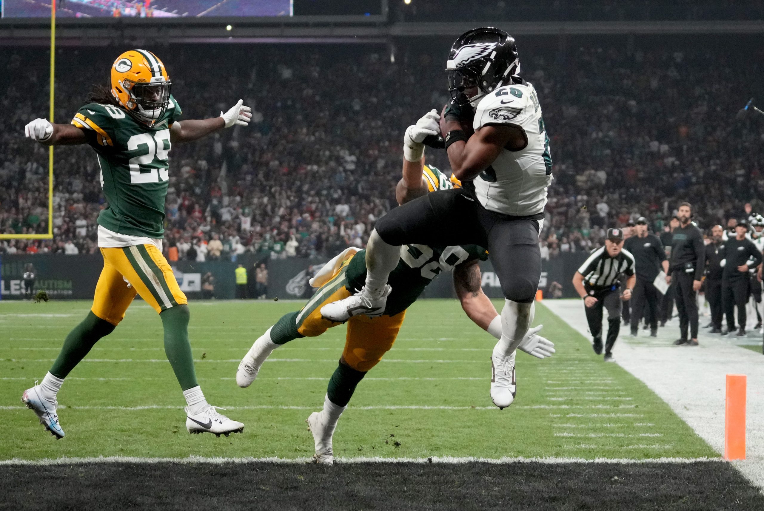 パッカーズ対イーグルスはピーコックにとって好成績