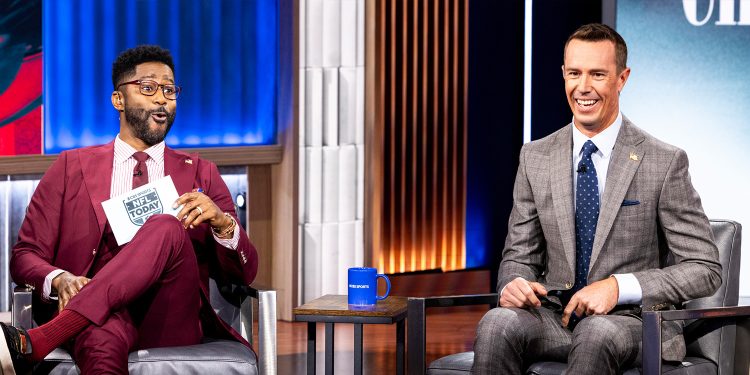 Nate Burleson, Matt Ryan; CBS Sports