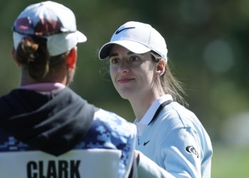 3D50JD3 Belleair, FL, USA. 12th Nov, 2025. Caitlin Clark at the Pro Am for The Annika driven by Gainbridge at Pelican on November 12, 2025 at the Pelican Golf Club in Belleair, Florida. Credit: Mpi34/Media Punch/Alamy Live News