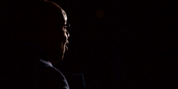 SAN JOSE, CA - JANUARY 26: NBC Sports host Mike Tirico at the NHL All-Star Game on January 26, 2019, at SAP Center in San Jose, CA (Photo by Matt Cohen/Icon Sportswire)