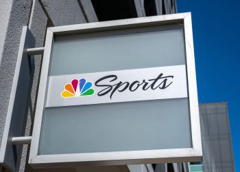 NBC Sports Logo Outside