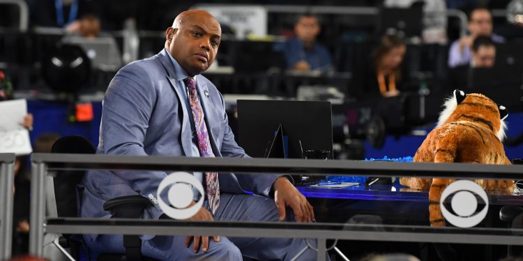 Apr 6, 2019; Minneapolis, MN, USA; Auburn Tigers former player and current broadcaster Charles Barkley prior to the semifinals of the 2019 men's Final Four at US Bank Stadium. Mandatory Credit: Robert Deutsch-USA TODAY Sports