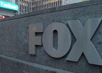3CT13WF New York, United States. 03rd Oct, 2025. Fox News studios is seen at the News Corp. Building in Manhattan, New York City. (Photo by Jimin Kim/SOPA Images/Sipa USA) Credit: Sipa USA/Alamy Live News