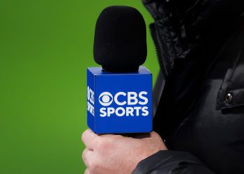 CBS Sports Microphone