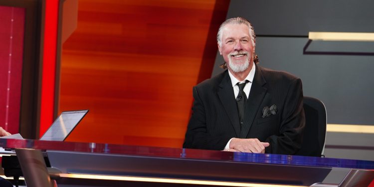 Bristol, CT - April 30, 2019 - Studio F: Barry Melrose on the set of Daily Wager.
(Photo by Melissa Rawlins / ESPN Images)